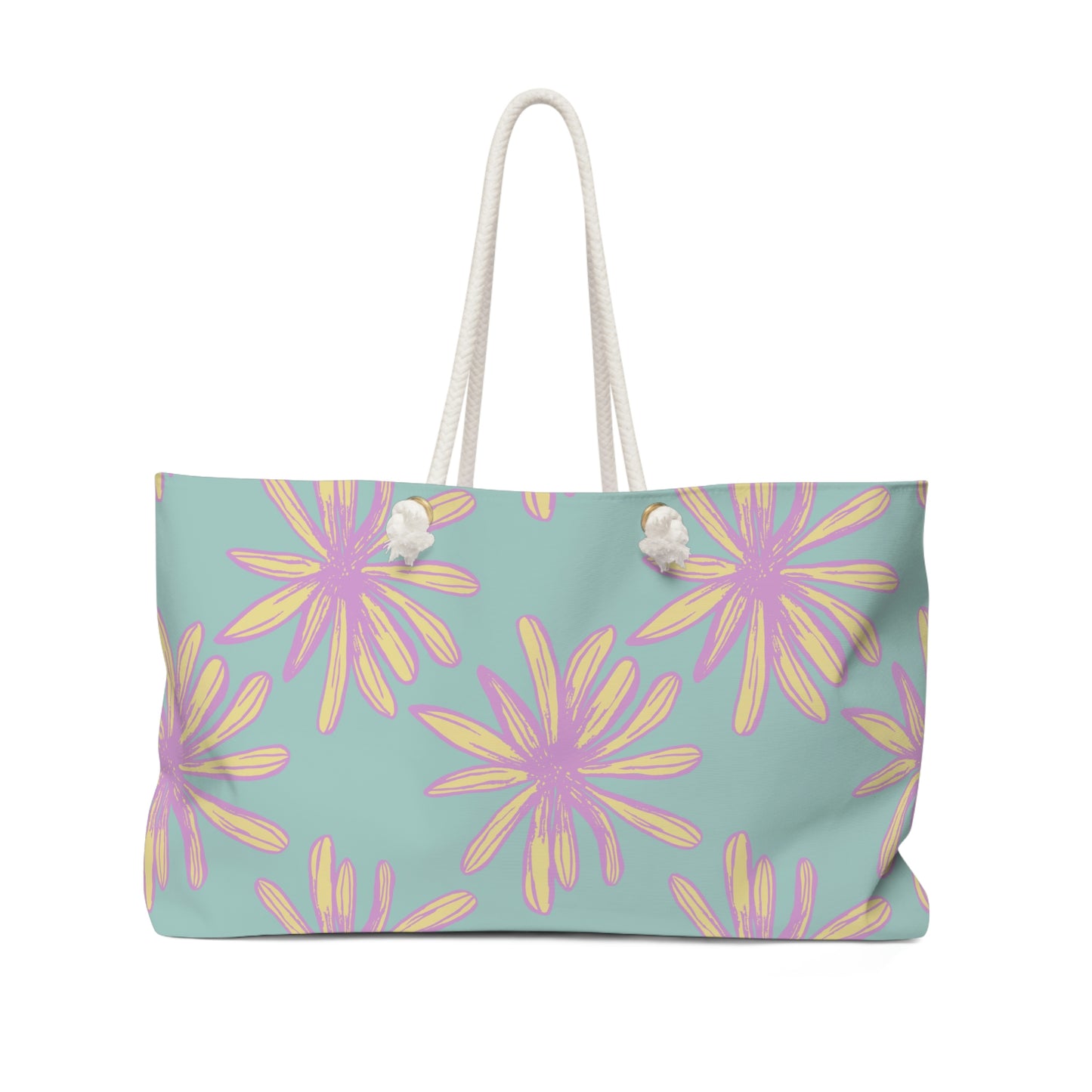 Floral Daisy Weekender Bag