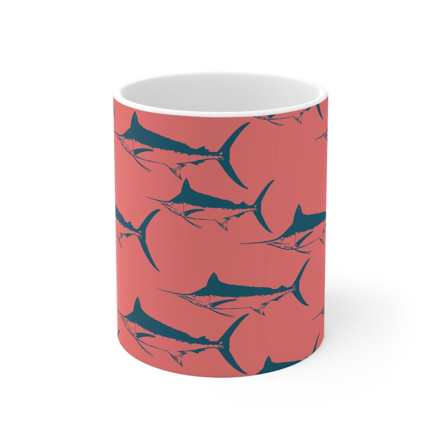 Marlin Ceramic Mug 11oz