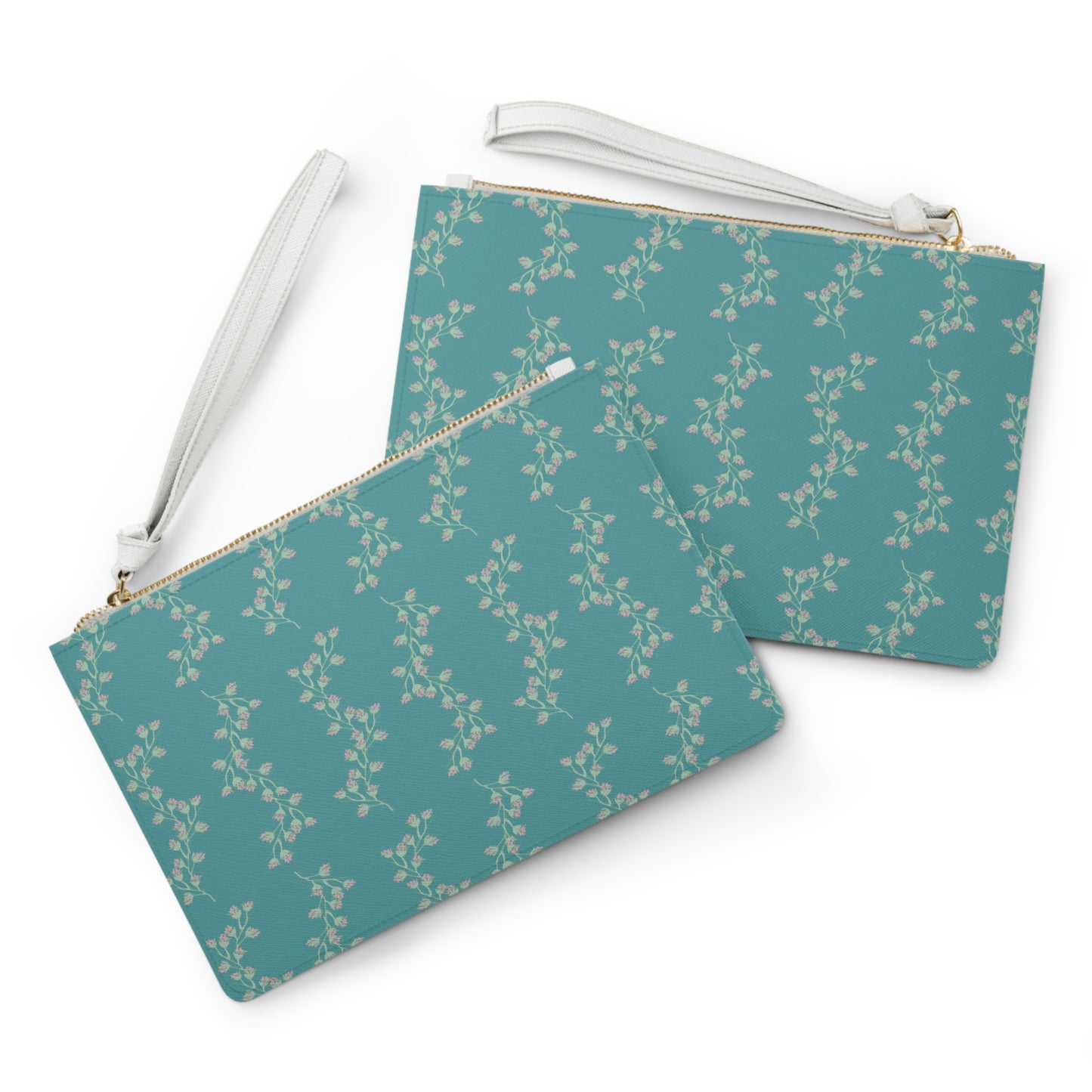 Cascading Florals Clutch Bag