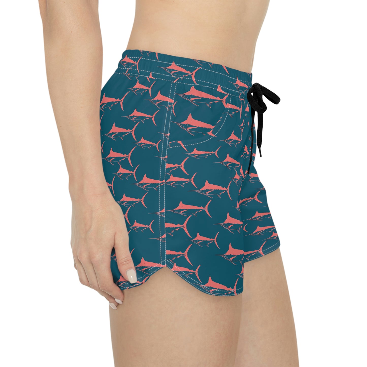 Marlin Women's Casual Shorts Running Mahi