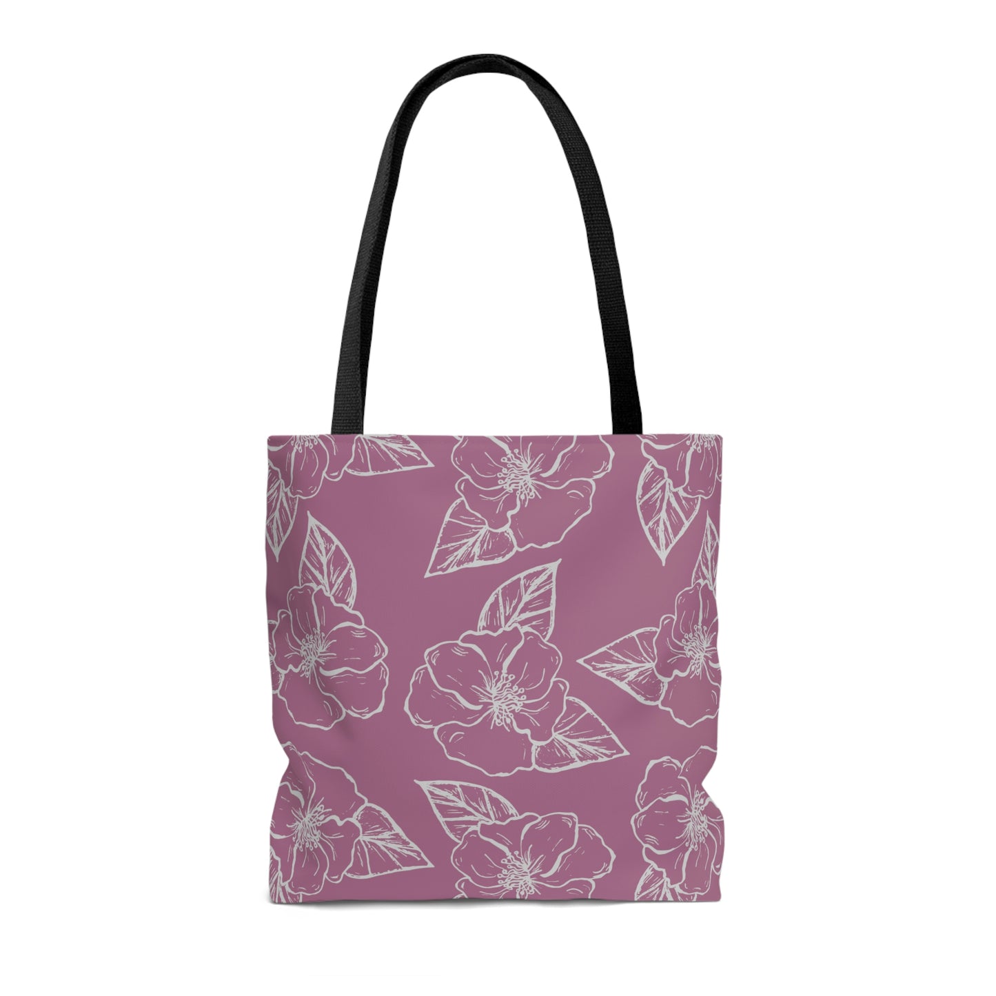 Hibiscus Floral Tote Bag