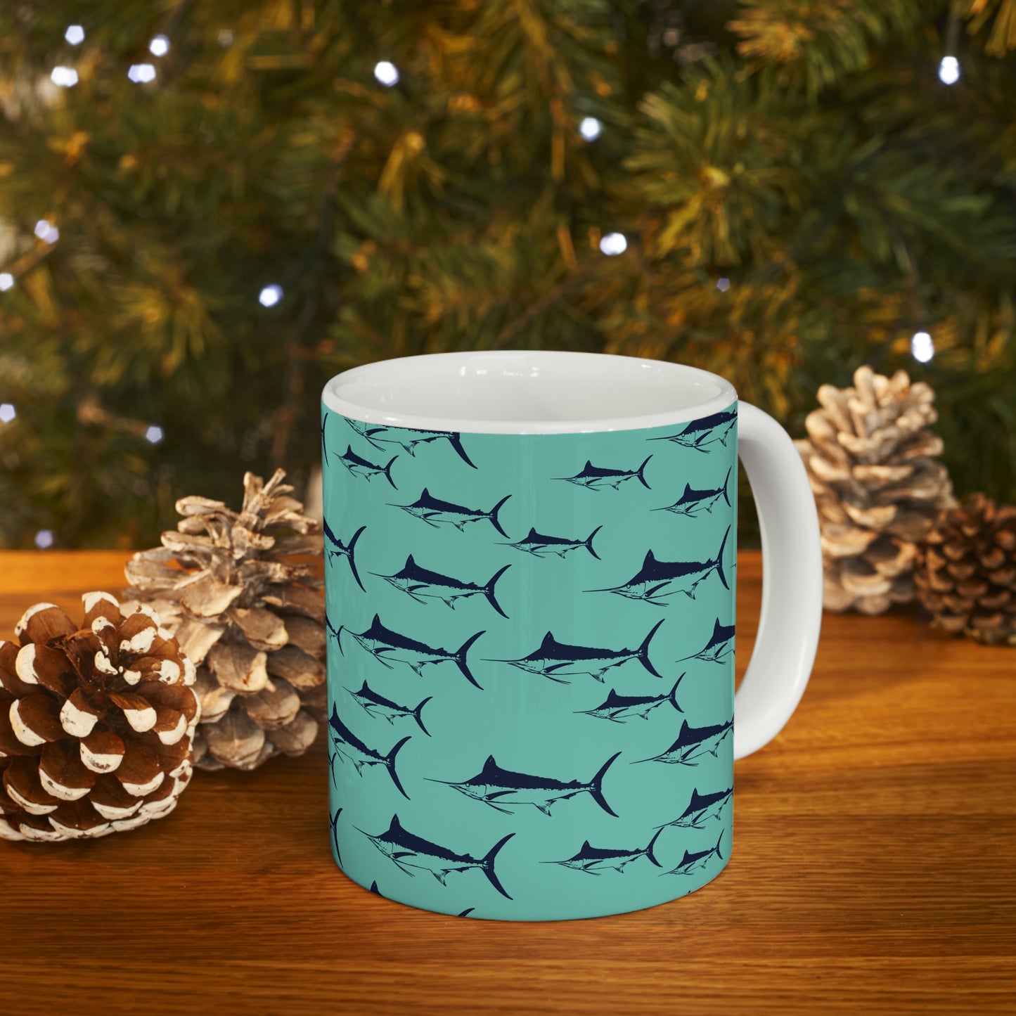 Marlin Ceramic Mug 11oz