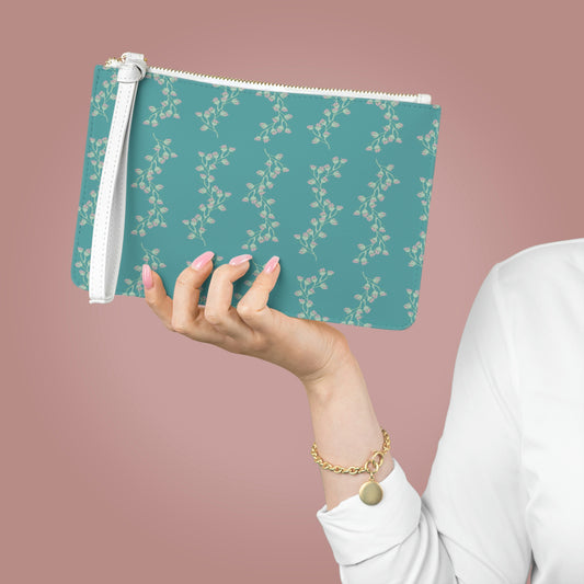 Cascading Florals Clutch Bag