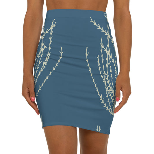 Sea Grass Women's Mini Skirt