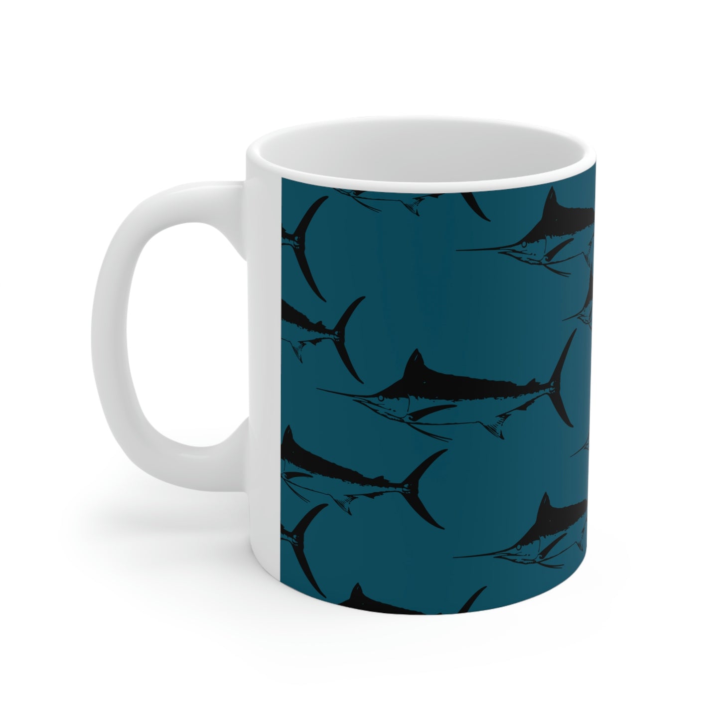 Marlin Ceramic Mug 11oz