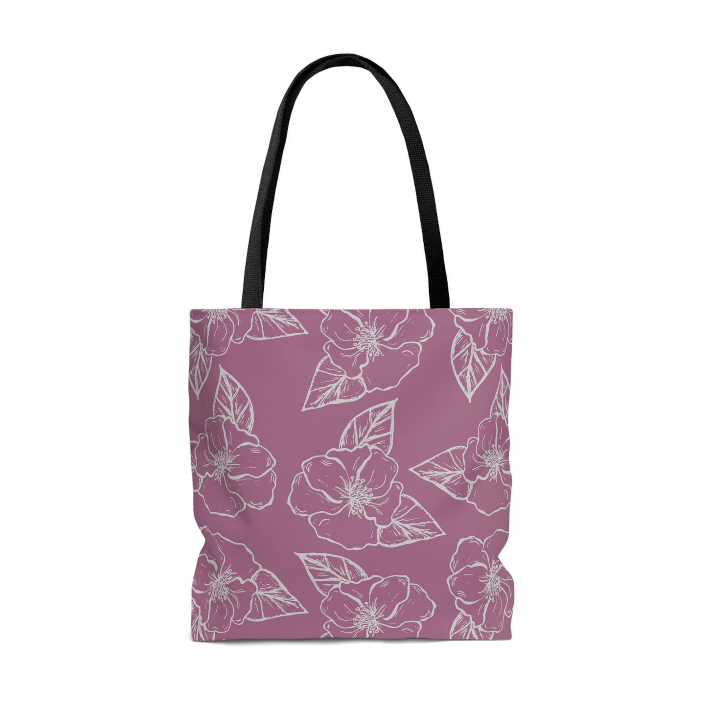 Hibiscus Floral Tote Bag
