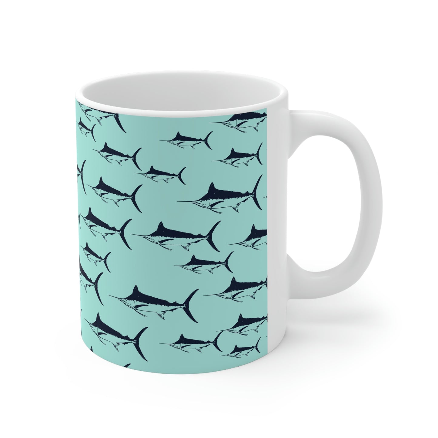 Marlin Ceramic Mug 11oz