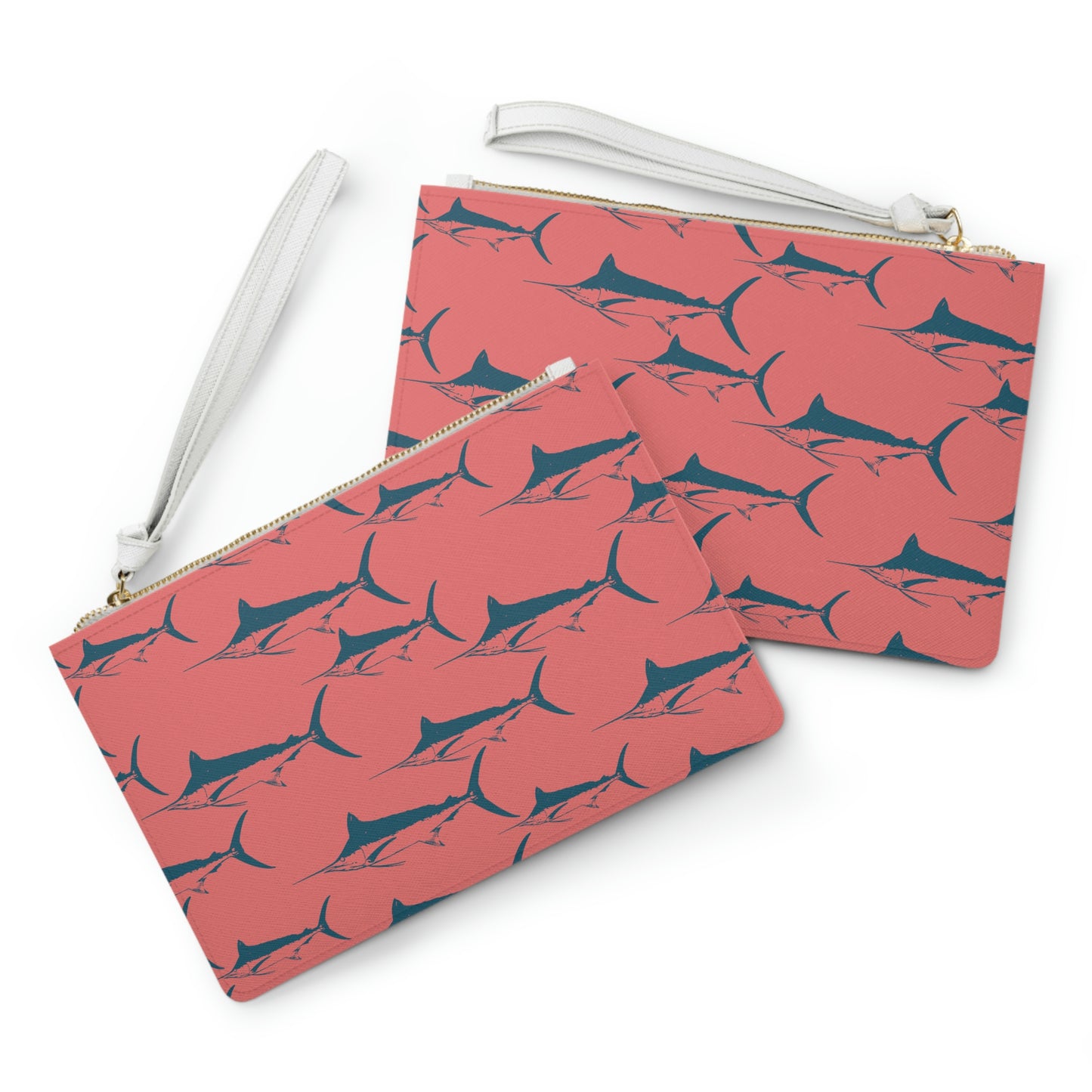 Blue Marlin Clutch Bag