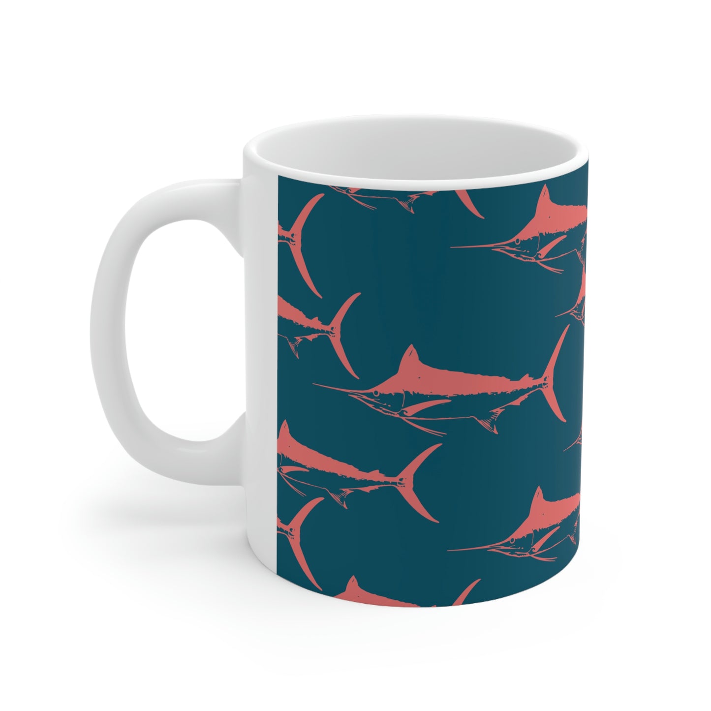 Marlin Ceramic Mug 11oz