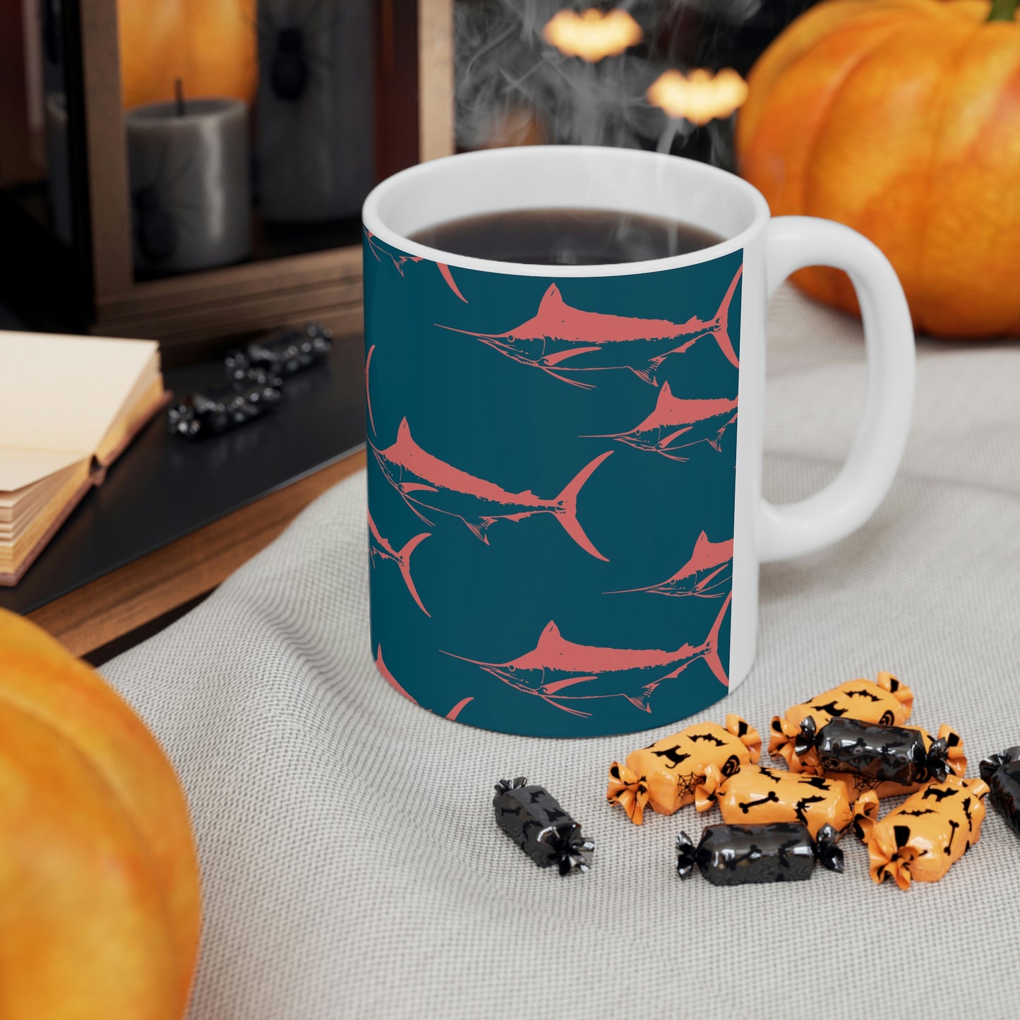 Marlin Ceramic Mug 11oz