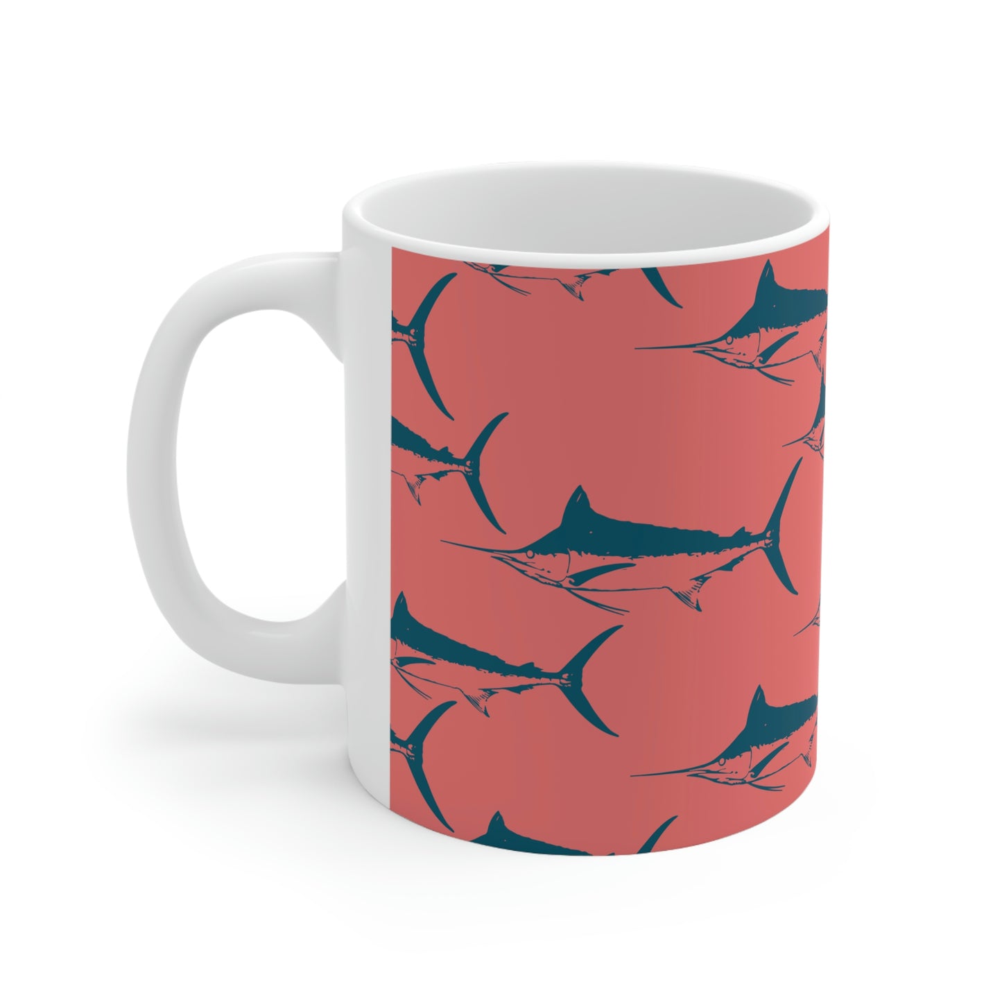 Marlin Ceramic Mug 11oz