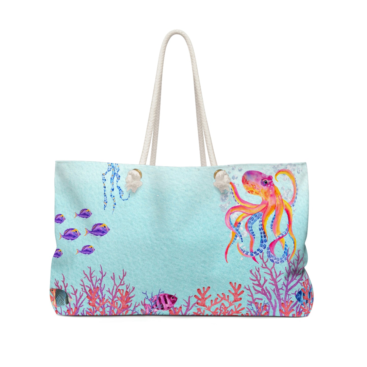 Coral Reef Life Weekender Bag