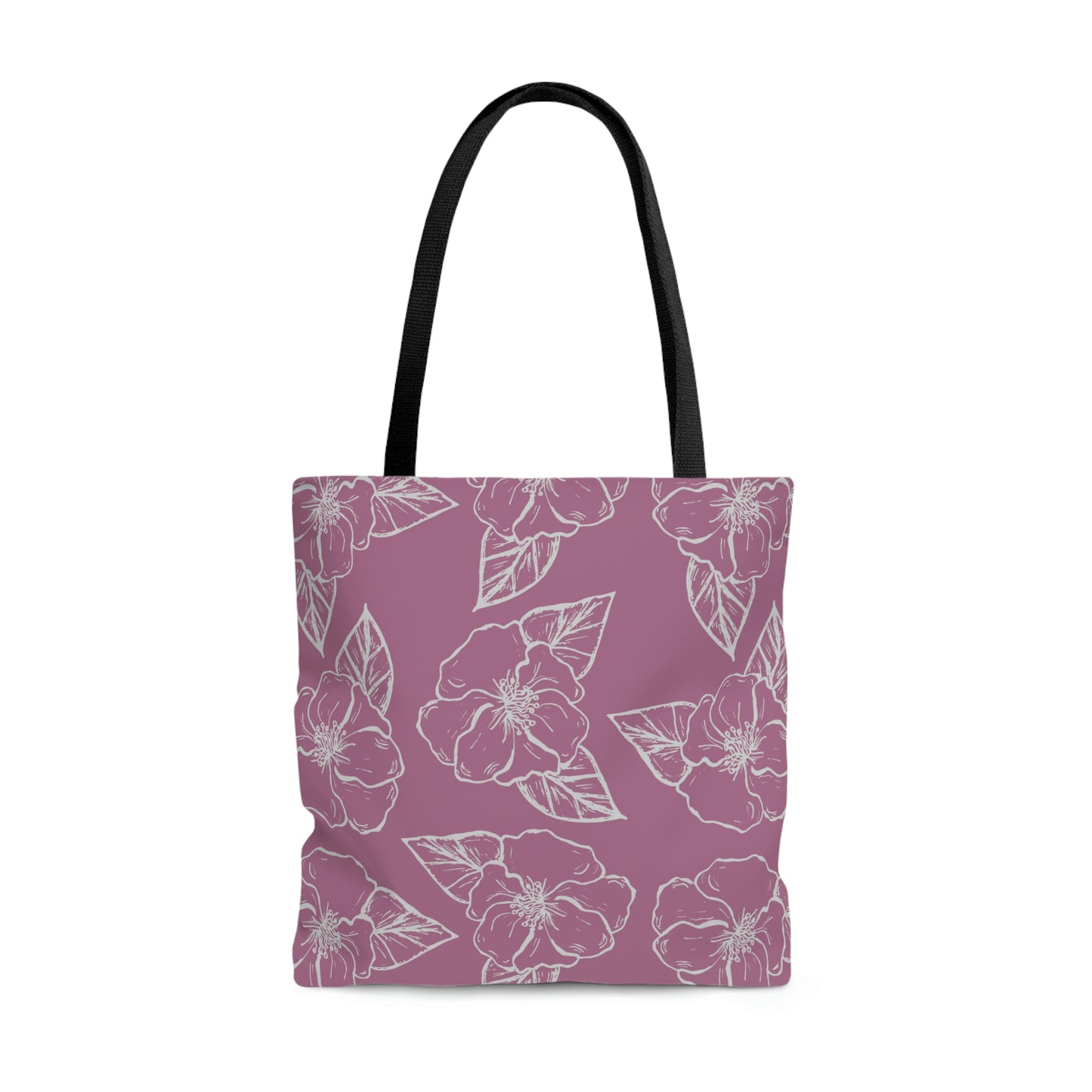 Hibiscus Floral Tote Bag
