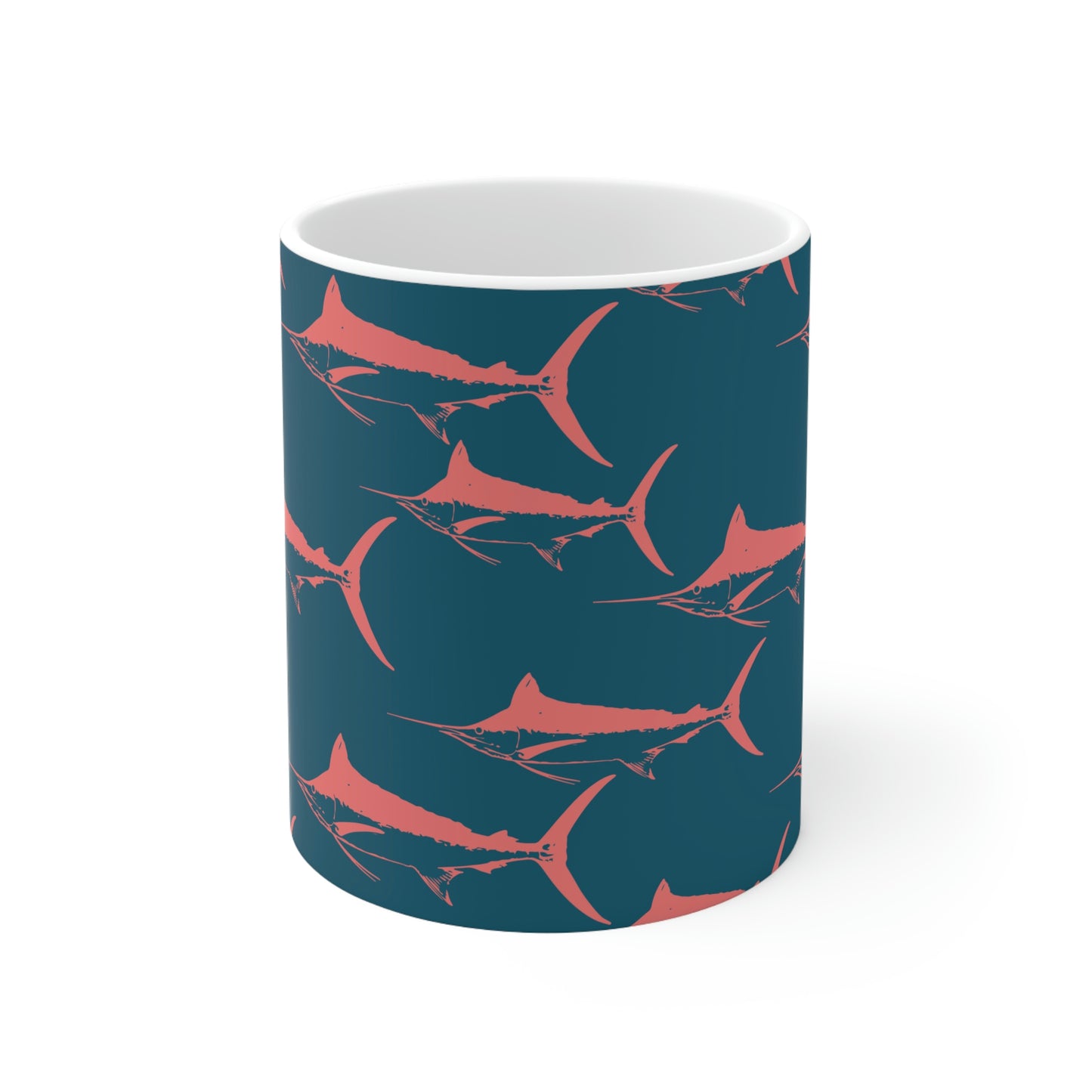 Marlin Ceramic Mug 11oz