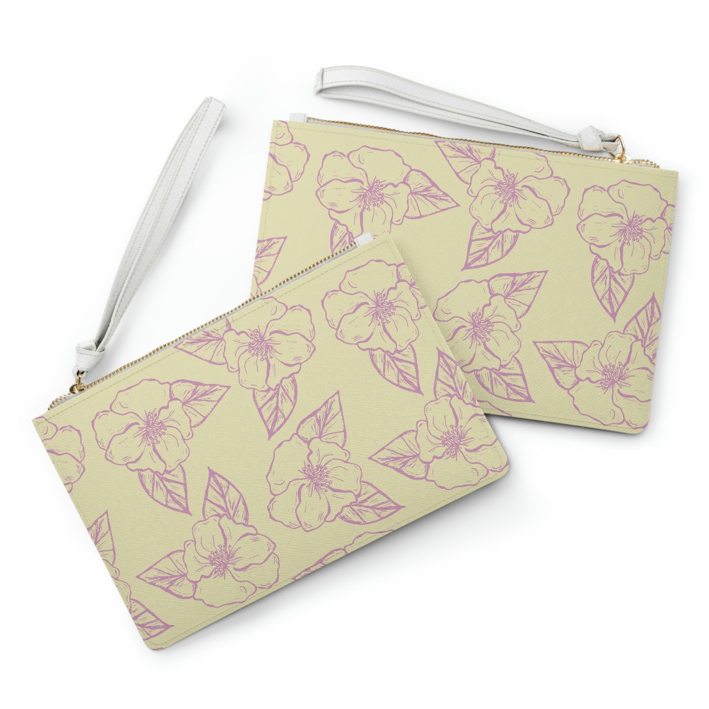 Hibiscus Floral Clutch Bag