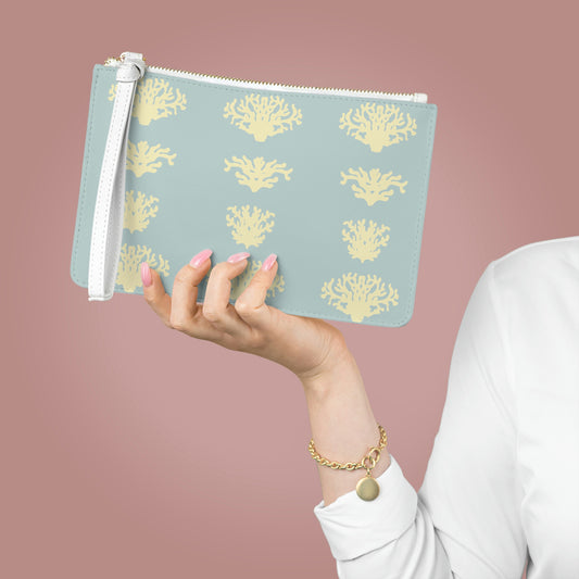 Coral Clutch Bag