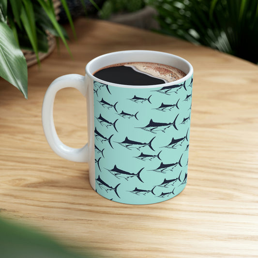 Marlin Ceramic Mug 11oz