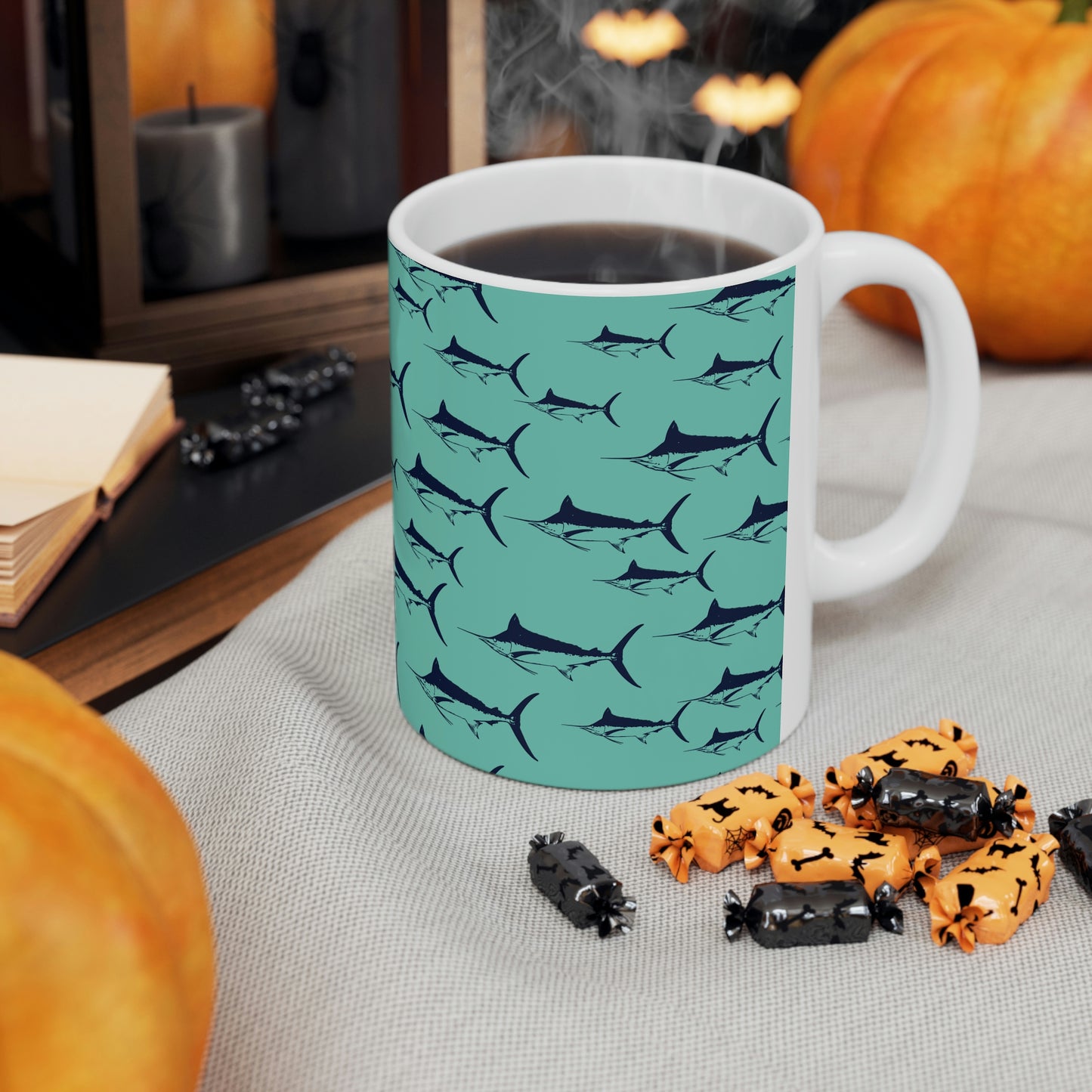 Marlin Ceramic Mug 11oz