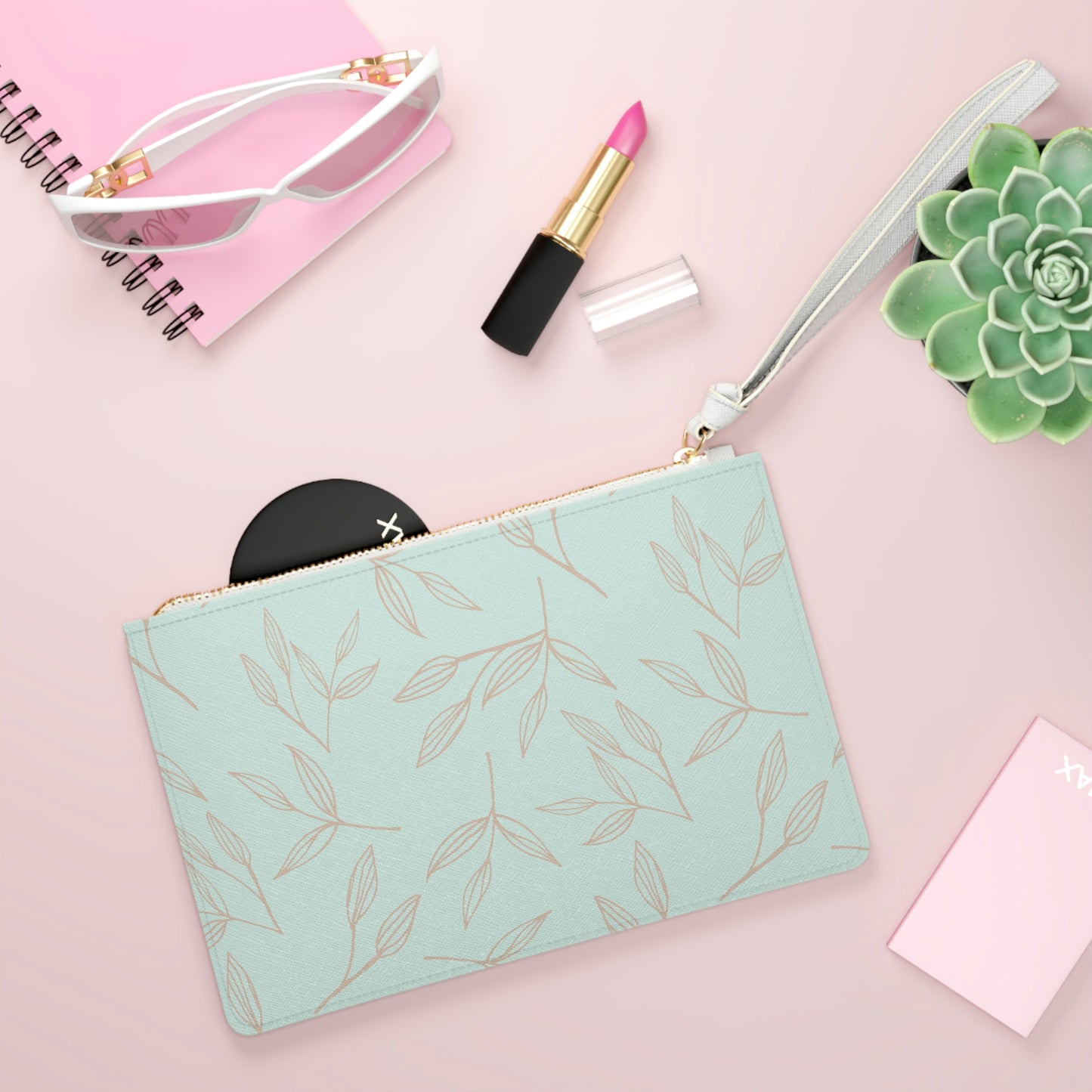 Leaves Clutch Bag