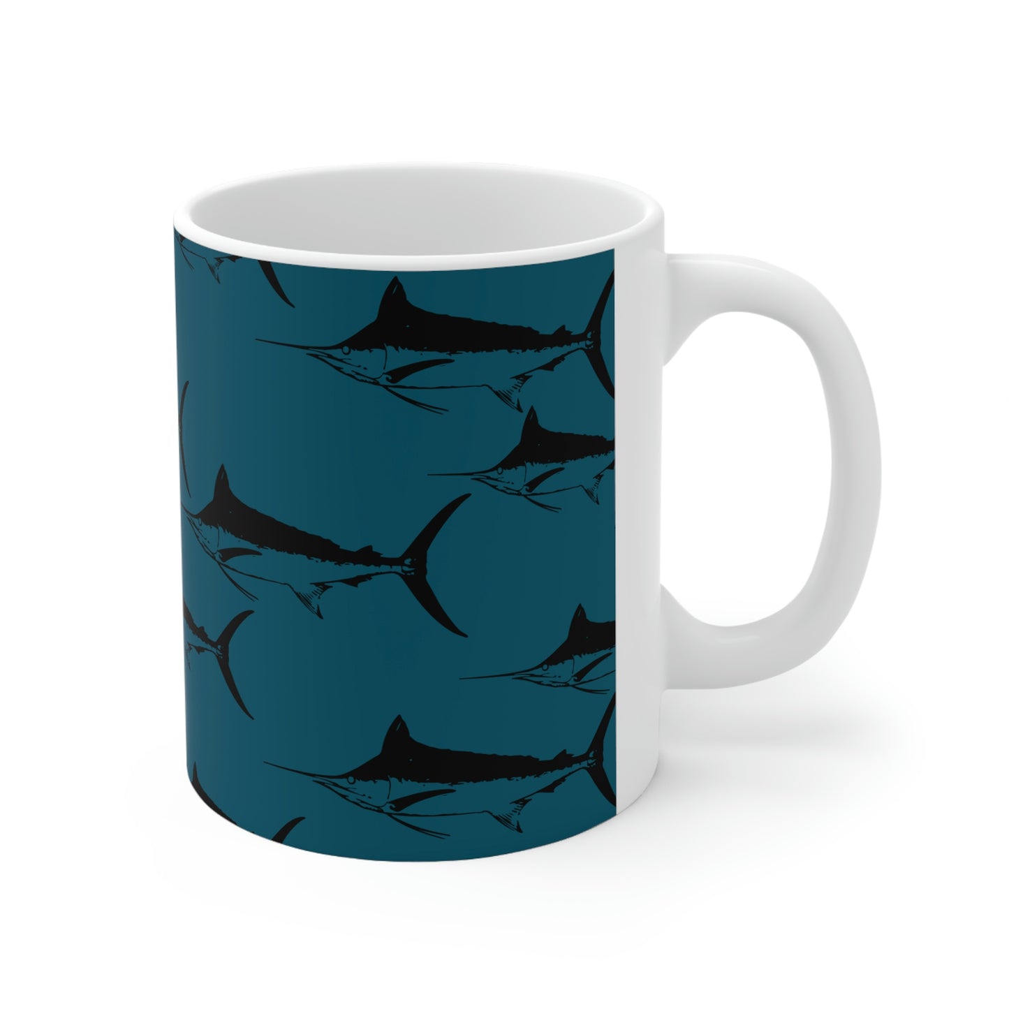 Marlin Ceramic Mug 11oz