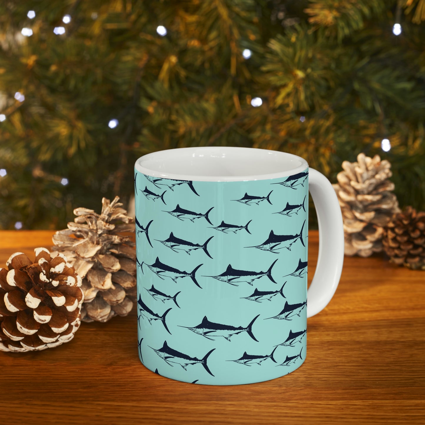 Marlin Ceramic Mug 11oz