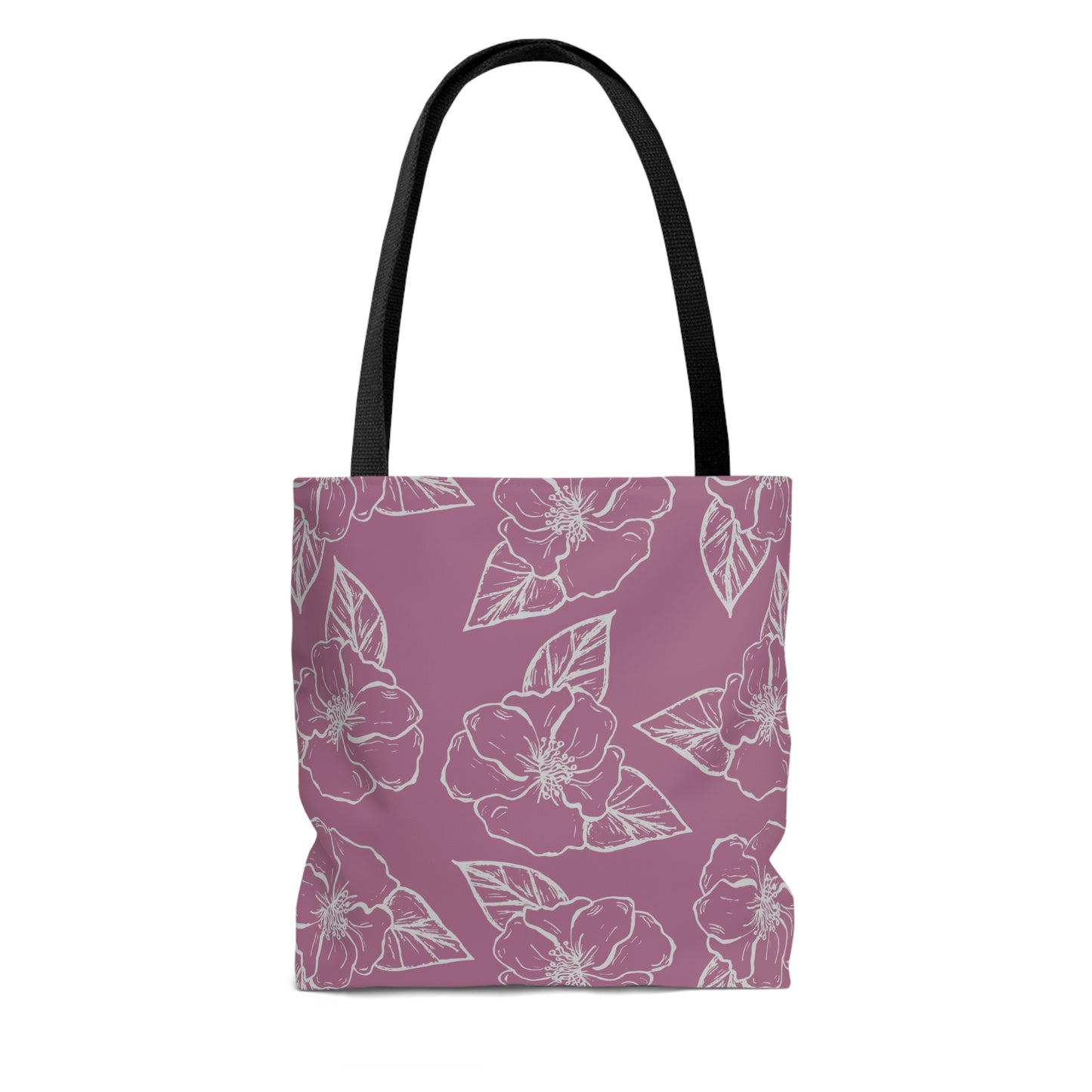 Hibiscus Floral Tote Bag