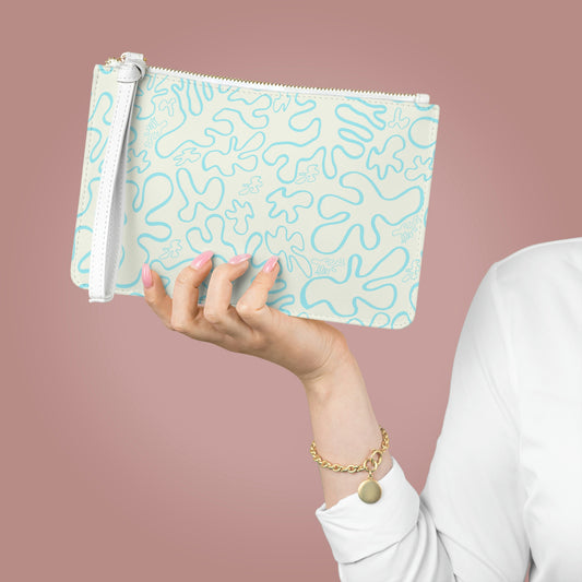 Coral Clutch Bag