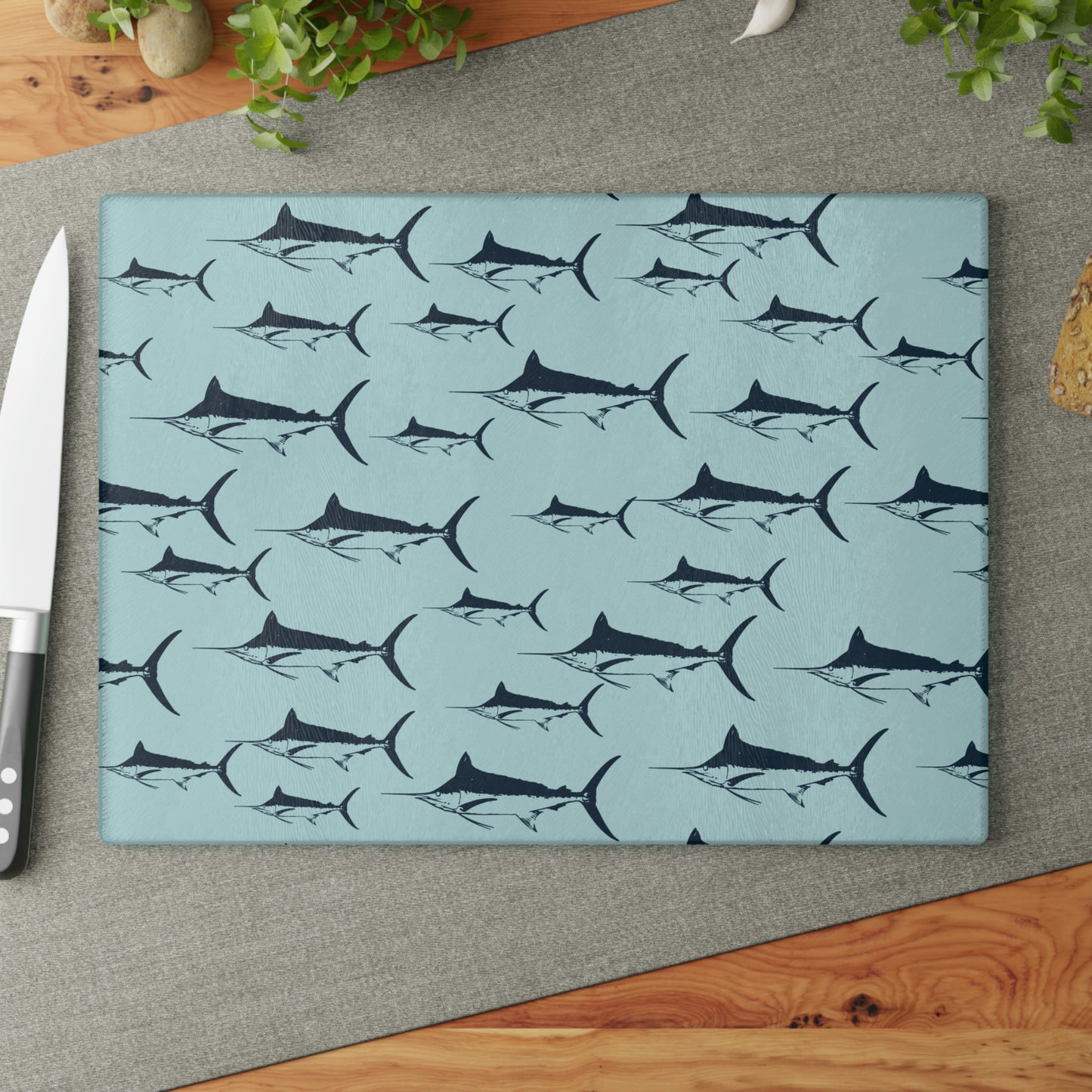 Marlin Glass Cutting Board