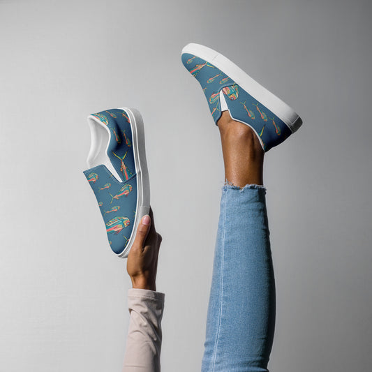 Mahi Women’s slip-on canvas shoes
